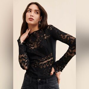 Free People Wild Roses Top